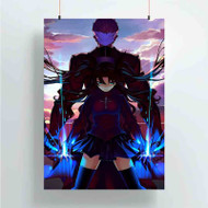 Onyourcases Fate Stay Night New Custom Poster Art Gift Silk Poster Wall Decor Home Decoration Wall Art Satin Silky Decorative Wallpaper Personalized Wall Hanging 20x14 Inch 24x35 Inch Poster