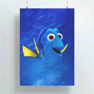 Onyourcases Finding Dory Disney Custom Poster Art Gift Silk Poster Wall Decor Home Decoration Wall Art Satin Silky Decorative Wallpaper Personalized Wall Hanging 20x14 Inch 24x35 Inch Poster