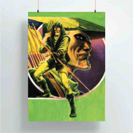 Onyourcases Green Arrow The Longbow Hunters DC Comics Custom Poster Art Gift Silk Poster Wall Decor Home Decoration Wall Art Satin Silky Decorative Wallpaper Personalized Wall Hanging 20x14 Inch 24x35 Inch Poster