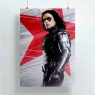 Onyourcases James Bucky Barnes Marvel Custom Poster Art Gift Silk Poster Wall Decor Home Decoration Wall Art Satin Silky Decorative Wallpaper Personalized Wall Hanging 20x14 Inch 24x35 Inch Poster