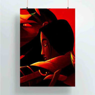 Onyourcases Mulan Disney Custom Poster Art Gift Silk Poster Wall Decor Home Decoration Wall Art Satin Silky Decorative Wallpaper Personalized Wall Hanging 20x14 Inch 24x35 Inch Poster