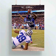 Onyourcases Odell Beckham Jr Art Custom Poster Art Gift Silk Poster Wall Decor Home Decoration Wall Art Satin Silky Decorative Wallpaper Personalized Wall Hanging 20x14 Inch 24x35 Inch Poster