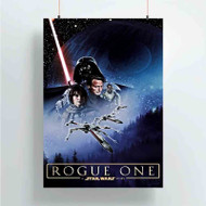 Onyourcases Rogue One A Star Wars Story Art Custom Poster Art Gift Silk Poster Wall Decor Home Decoration Wall Art Satin Silky Decorative Wallpaper Personalized Wall Hanging 20x14 Inch 24x35 Inch Poster