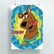 Onyourcases Scooby Doo Custom Poster Art Gift Silk Poster Wall Decor Home Decoration Wall Art Satin Silky Decorative Wallpaper Personalized Wall Hanging 20x14 Inch 24x35 Inch Poster