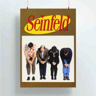 Onyourcases Seinfeld Season 9 Custom Poster Art Gift Silk Poster Wall Decor Home Decoration Wall Art Satin Silky Decorative Wallpaper Personalized Wall Hanging 20x14 Inch 24x35 Inch Poster