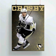 Onyourcases Sidney Crosby Products Custom Poster Art Gift Silk Poster Wall Decor Home Decoration Wall Art Satin Silky Decorative Wallpaper Personalized Wall Hanging 20x14 Inch 24x35 Inch Poster