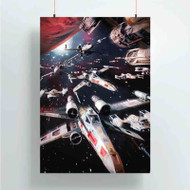 Onyourcases Star Wars Alliance Starfighter Corps Custom Poster Art Gift Silk Poster Wall Decor Home Decoration Wall Art Satin Silky Decorative Wallpaper Personalized Wall Hanging 20x14 Inch 24x35 Inch Poster