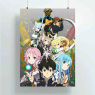 Onyourcases Sword Art Online Season 3 Custom Poster Art Gift Silk Poster Wall Decor Home Decoration Wall Art Satin Silky Decorative Wallpaper Personalized Wall Hanging 20x14 Inch 24x35 Inch Poster