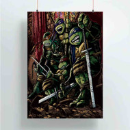 Onyourcases Teenage Mutant Ninja Turtles Art Custom Poster Art Gift Silk Poster Wall Decor Home Decoration Wall Art Satin Silky Decorative Wallpaper Personalized Wall Hanging 20x14 Inch 24x35 Inch Poster