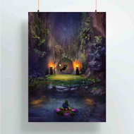 Onyourcases The Legend of Zelda Majoras Mask Custom Poster Art Gift Silk Poster Wall Decor Home Decoration Wall Art Satin Silky Decorative Wallpaper Personalized Wall Hanging 20x14 Inch 24x35 Inch Poster