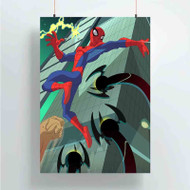 Onyourcases The Spectacular Spider Man Products Custom Poster Art Gift Silk Poster Wall Decor Home Decoration Wall Art Satin Silky Decorative Wallpaper Personalized Wall Hanging 20x14 Inch 24x35 Inch Poster