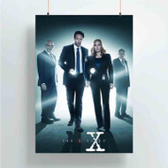 Onyourcases The X Files Products Custom Poster Art Gift Silk Poster Wall Decor Home Decoration Wall Art Satin Silky Decorative Wallpaper Personalized Wall Hanging 20x14 Inch 24x35 Inch Poster