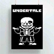 Onyourcases Undertale Megalovania Products Custom Poster Art Gift Silk Poster Wall Decor Home Decoration Wall Art Satin Silky Decorative Wallpaper Personalized Wall Hanging 20x14 Inch 24x35 Inch Poster