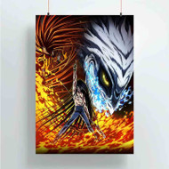 Onyourcases Ushio to Tora Custom Poster Art Gift Silk Poster Wall Decor Home Decoration Wall Art Satin Silky Decorative Wallpaper Personalized Wall Hanging 20x14 Inch 24x35 Inch Poster