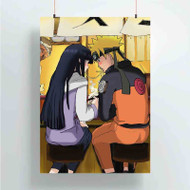 Onyourcases Uzumaki Naruto and Hinata Hyuga Products Custom Poster Art Gift Silk Poster Wall Decor Home Decoration Wall Art Satin Silky Decorative Wallpaper Personalized Wall Hanging 20x14 Inch 24x35 Inch Poster