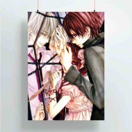 Onyourcases Vampire Knight Custom Poster Art Gift Silk Poster Wall Decor Home Decoration Wall Art Satin Silky Decorative Wallpaper Personalized Wall Hanging 20x14 Inch 24x35 Inch Poster