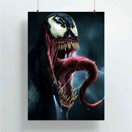 Onyourcases Venom Marvel Superheroes Custom Poster Art Gift Silk Poster Wall Decor Home Decoration Wall Art Satin Silky Decorative Wallpaper Personalized Wall Hanging 20x14 Inch 24x35 Inch Poster