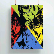 Onyourcases Yu Yu Hakusho Products Custom Poster Art Gift Silk Poster Wall Decor Home Decoration Wall Art Satin Silky Decorative Wallpaper Personalized Wall Hanging 20x14 Inch 24x35 Inch Poster