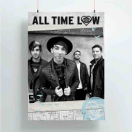 Onyourcases All Time Low Custom Poster Ideas Silk Poster Wall Decor Home Decoration Wall Art Satin Silky Decorative Wallpaper Personalized Wall Hanging 20x14 Inch 24x35 Inch Poster