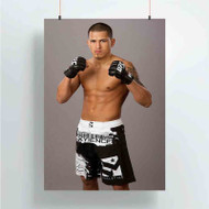 Onyourcases Anthony Showtime Pettis UFC New Custom Poster Ideas Silk Poster Wall Decor Home Decoration Wall Art Satin Silky Decorative Wallpaper Personalized Wall Hanging 20x14 Inch 24x35 Inch Poster