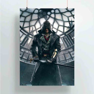 Onyourcases Assassins Creed Syndicate With Sword Custom Poster Ideas Silk Poster Wall Decor Home Decoration Wall Art Satin Silky Decorative Wallpaper Personalized Wall Hanging 20x14 Inch 24x35 Inch Poster