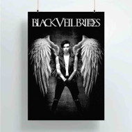 Onyourcases Black Veil Brides Andy Biersack Custom Poster Ideas Silk Poster Wall Decor Home Decoration Wall Art Satin Silky Decorative Wallpaper Personalized Wall Hanging 20x14 Inch 24x35 Inch Poster