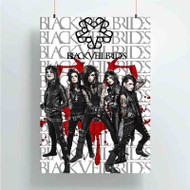 Onyourcases Black Veil Brides Band Custom Poster Ideas Silk Poster Wall Decor Home Decoration Wall Art Satin Silky Decorative Wallpaper Personalized Wall Hanging 20x14 Inch 24x35 Inch Poster