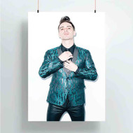 Onyourcases Brendon Urie Panic At The Disco Custom Poster Ideas Silk Poster Wall Decor Home Decoration Wall Art Satin Silky Decorative Wallpaper Personalized Wall Hanging 20x14 Inch 24x35 Inch Poster