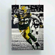 Onyourcases Clay Matthews Green Bay Packers Custom Poster Ideas Silk Poster Wall Decor Home Decoration Wall Art Satin Silky Decorative Wallpaper Personalized Wall Hanging 20x14 Inch 24x35 Inch Poster