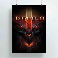Onyourcases Diablo 3 Games Custom Poster Ideas Silk Poster Wall Decor Home Decoration Wall Art Satin Silky Decorative Wallpaper Personalized Wall Hanging 20x14 Inch 24x35 Inch Poster