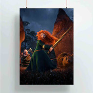 Onyourcases Disney Brave Arts Custom Poster Ideas Silk Poster Wall Decor Home Decoration Wall Art Satin Silky Decorative Wallpaper Personalized Wall Hanging 20x14 Inch 24x35 Inch Poster