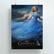 Onyourcases Disney Cinderella Movie Custom Poster Ideas Silk Poster Wall Decor Home Decoration Wall Art Satin Silky Decorative Wallpaper Personalized Wall Hanging 20x14 Inch 24x35 Inch Poster