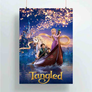 Onyourcases Disney Tangled Custom Poster Ideas Silk Poster Wall Decor Home Decoration Wall Art Satin Silky Decorative Wallpaper Personalized Wall Hanging 20x14 Inch 24x35 Inch Poster