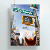 Onyourcases Disney Zootopia Welcome To The Urban Jungle Custom Poster Ideas Silk Poster Wall Decor Home Decoration Wall Art Satin Silky Decorative Wallpaper Personalized Wall Hanging 20x14 Inch 24x35 Inch Poster