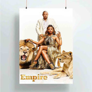 Onyourcases Empire With Lion Custom Poster Ideas Silk Poster Wall Decor Home Decoration Wall Art Satin Silky Decorative Wallpaper Personalized Wall Hanging 20x14 Inch 24x35 Inch Poster