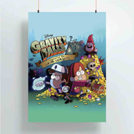 Onyourcases Gravity Falls Legend Of The Gnome Gemulets Custom Poster Ideas Silk Poster Wall Decor Home Decoration Wall Art Satin Silky Decorative Wallpaper Personalized Wall Hanging 20x14 Inch 24x35 Inch Poster