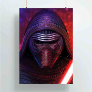 Onyourcases Kylo Ren Face Star Wars Custom Poster Ideas Silk Poster Wall Decor Home Decoration Wall Art Satin Silky Decorative Wallpaper Personalized Wall Hanging 20x14 Inch 24x35 Inch Poster