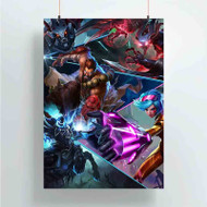 Onyourcases League of Legends Jungle Champions New Custom Poster Ideas Silk Poster Wall Decor Home Decoration Wall Art Satin Silky Decorative Wallpaper Personalized Wall Hanging 20x14 Inch 24x35 Inch Poster