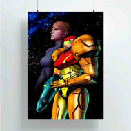 Onyourcases Metroid Galaxy Custom Poster Ideas Silk Poster Wall Decor Home Decoration Wall Art Satin Silky Decorative Wallpaper Personalized Wall Hanging 20x14 Inch 24x35 Inch Poster