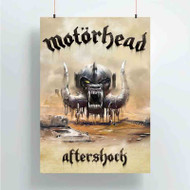 Onyourcases Motorhead Aftershock Custom Poster Ideas Silk Poster Wall Decor Home Decoration Wall Art Satin Silky Decorative Wallpaper Personalized Wall Hanging 20x14 Inch 24x35 Inch Poster