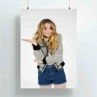 Onyourcases Sabrina Carpenter Custom Poster Ideas Silk Poster Wall Decor Home Decoration Wall Art Satin Silky Decorative Wallpaper Personalized Wall Hanging 20x14 Inch 24x35 Inch Poster