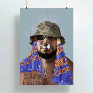 Onyourcases Schoolboy Q New Custom Poster Ideas Silk Poster Wall Decor Home Decoration Wall Art Satin Silky Decorative Wallpaper Personalized Wall Hanging 20x14 Inch 24x35 Inch Poster