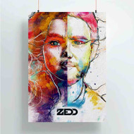 Onyourcases Zedd feat Selena Gomez I Want You to Know Custom Poster Ideas Silk Poster Wall Decor Home Decoration Wall Art Satin Silky Decorative Wallpaper Personalized Wall Hanging 20x14 Inch 24x35 Inch Poster