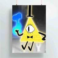 Onyourcases Bill Cipher Gravity Falls Custom Poster Silk Poster Wall Decor New Home Decoration Wall Art Satin Silky Decorative Wallpaper Personalized Wall Hanging 20x14 Inch 24x35 Inch Poster