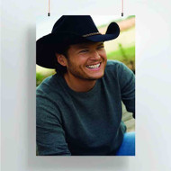 Onyourcases Blake Shelton Custom Poster Silk Poster Wall Decor New Home Decoration Wall Art Satin Silky Decorative Wallpaper Personalized Wall Hanging 20x14 Inch 24x35 Inch Poster