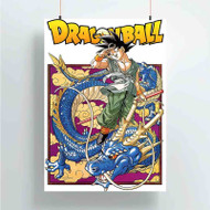 Onyourcases Goku Super Saiyan Dragon Ball Custom Poster Silk Poster Wall Decor New Home Decoration Wall Art Satin Silky Decorative Wallpaper Personalized Wall Hanging 20x14 Inch 24x35 Inch Poster