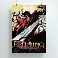 Onyourcases Hellsing Ultimate Custom Poster Silk Poster Wall Decor New Home Decoration Wall Art Satin Silky Decorative Wallpaper Personalized Wall Hanging 20x14 Inch 24x35 Inch Poster