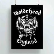 Onyourcases Motorhead England Best Custom Poster Silk Poster Wall Decor New Home Decoration Wall Art Satin Silky Decorative Wallpaper Personalized Wall Hanging 20x14 Inch 24x35 Inch Poster