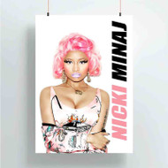 Onyourcases Nicki Minaj Best Custom Poster Silk Poster Wall Decor New Home Decoration Wall Art Satin Silky Decorative Wallpaper Personalized Wall Hanging 20x14 Inch 24x35 Inch Poster