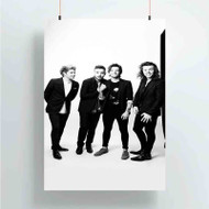 Onyourcases One Direction Custom Poster Silk Poster Wall Decor New Home Decoration Wall Art Satin Silky Decorative Wallpaper Personalized Wall Hanging 20x14 Inch 24x35 Inch Poster